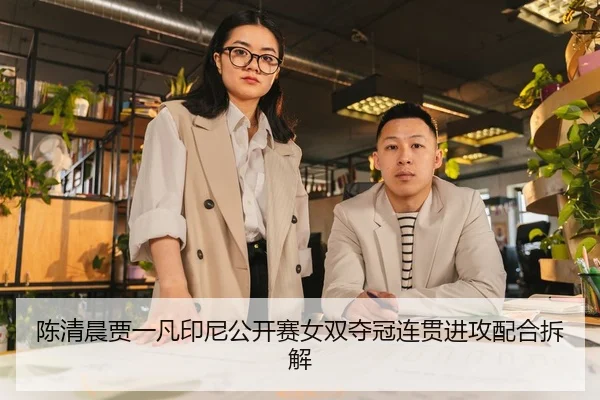 陈清晨贾一凡印尼公开赛女双夺冠连贯进攻配合拆解